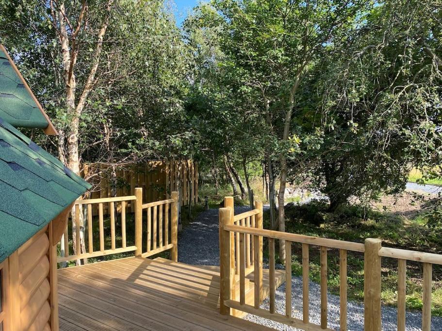 Craigshannoch Luxury 1 Bed Woodland Lodge Hot Tub Kintore Εξωτερικό φωτογραφία
