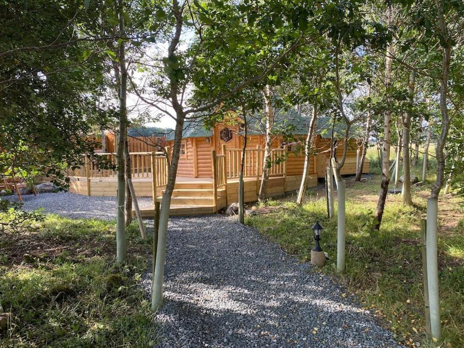 Craigshannoch Luxury 1 Bed Woodland Lodge Hot Tub Kintore Εξωτερικό φωτογραφία