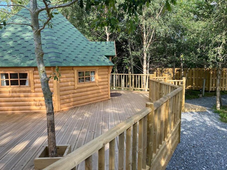 Craigshannoch Luxury 1 Bed Woodland Lodge Hot Tub Kintore Εξωτερικό φωτογραφία